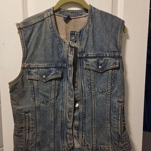 Harley-Davidson Blue Denim Vest